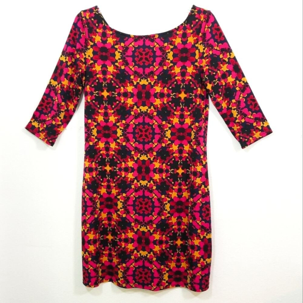 Leota NY Handmade Original vibrant shift dress M